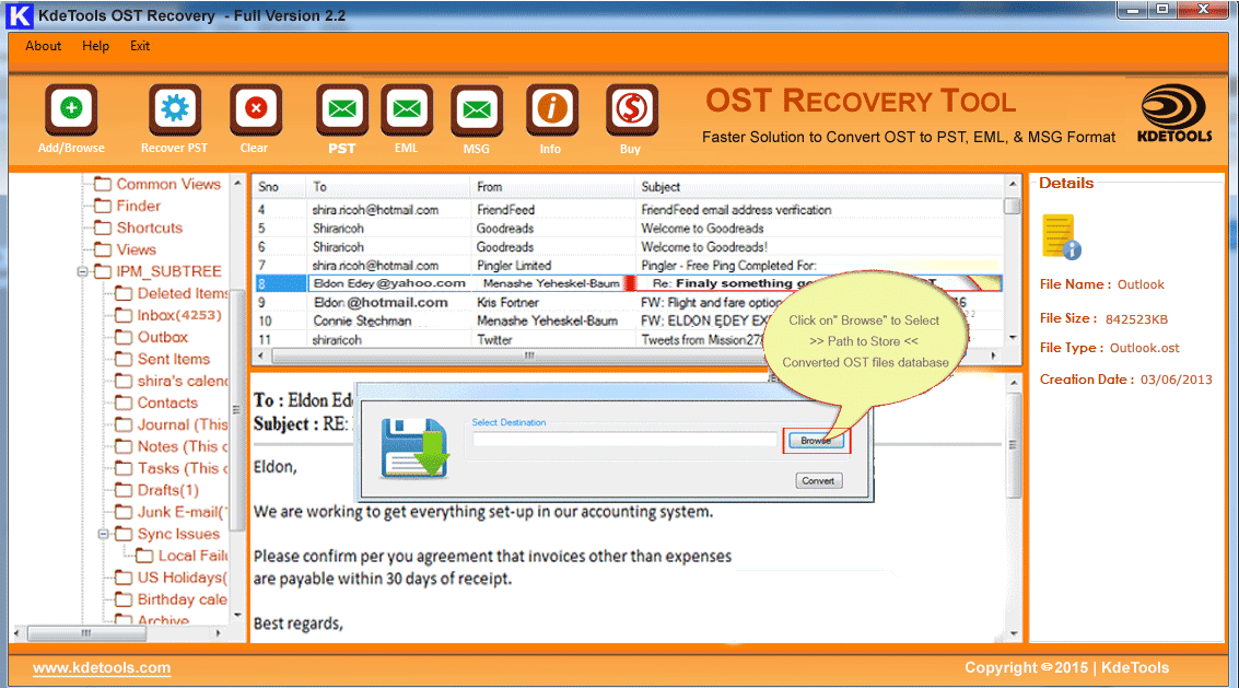 microsoft ost to pst converter, microsoft ost to pst conversion, convert ost to pst, conver outlook ost to pst, export ost to pst, ost recovery, repair ost, recover ost, restore ost