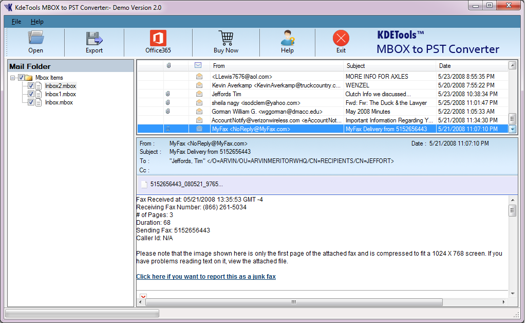 EarthLink File Preview