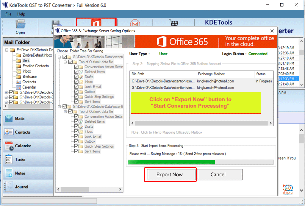 OST to PST Converter