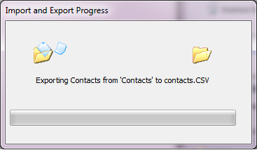 export contact to CSV