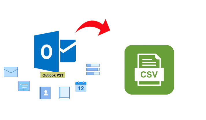 Mac PST to CSV