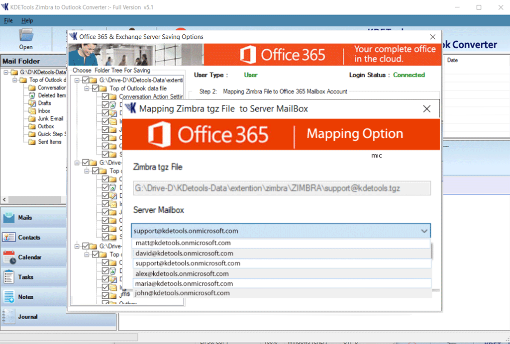 Zimbra to Office 365 Migration
