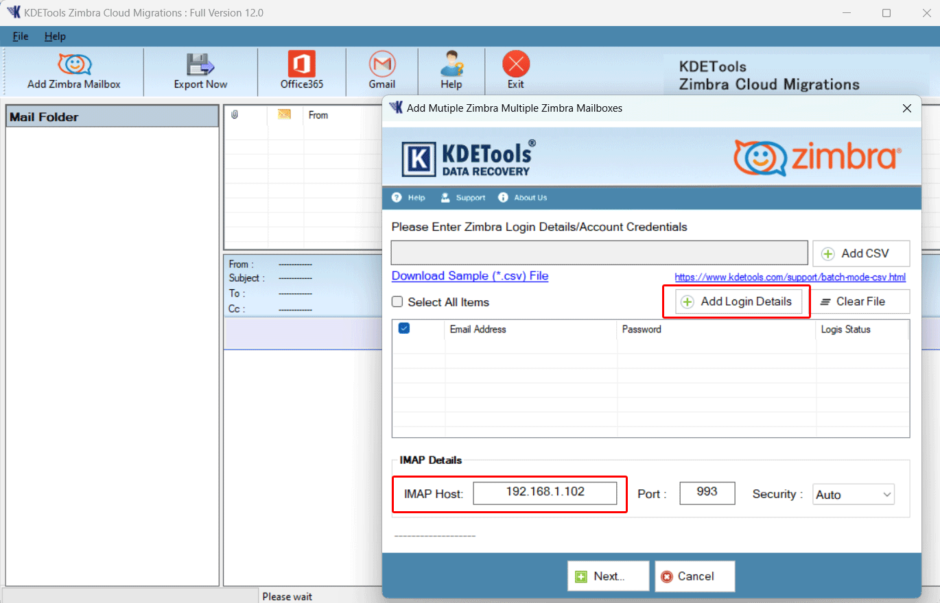 Migrate Online Bulk Zimbra To Office 365 Exchange Server In Single Time